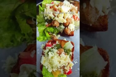 Healthy bread recipe #vegetrian #vegan#vegetarianrecipes #foodie #veganrecipies #breadpizza #bread