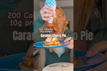 Love churros and apple pie?  Zero guilt late night sweet snack #healthydesserts #sweetsnack