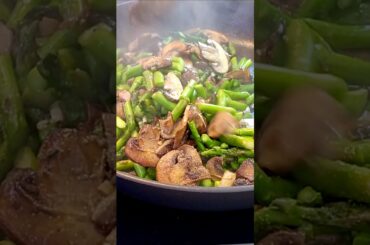 Fresh Mushroom and Asparagus Salad Recipe | Healthy & Easy Meal Idea
