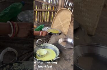 Winter morning breakfast#breakfast