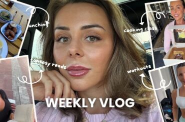 WEEKLY VLOG! Girly chats, fantasy book recs, workouts and healthy recipes!
