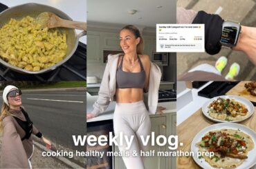 SPEND A PRODUCTIVE FEW DAYS WITH ME | healthy recipes, half marathon prep