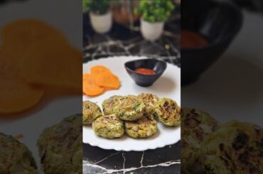 High-Protein Soya Tikki Recipe | Quick & Healthy Diet Snack for Weight Loss #shorts #food #diet