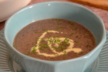 Creamy Mushroom Soup | Easy Healthy Homemade Soup Recipe