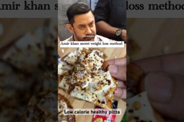 Stop ur cravings with eating this healthy pizza in ur weight loss journey||Aamir khan method #shorts