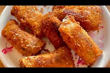 A very tasty and healthy snack with wheat flour | perfect evening snack recipe