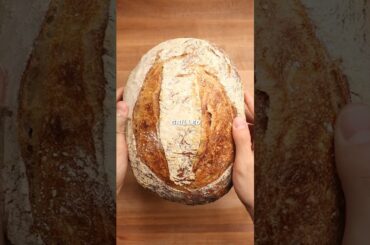 Sourdough bread is easy #cooking #food #foodasmr #recipe