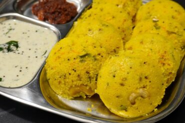 Moong Dal Rava Idly Recipe - Very Healthy and Tasty Breakfast and Dinner Recipe