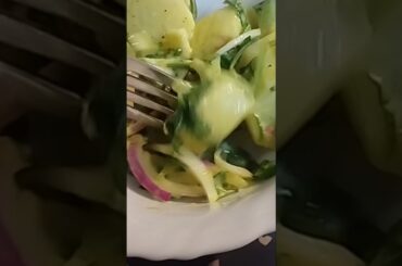 German potato salad #recipe#shorts#salad#kasuaralvi