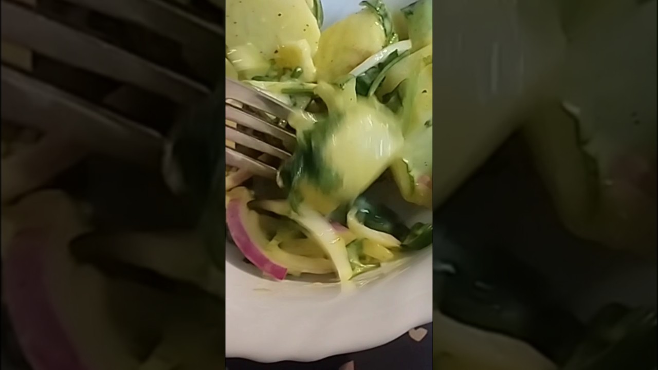 German potato salad #recipe#shorts#salad#kasuaralvi German potato salad #recipe#shorts#salad#kasuaralvi