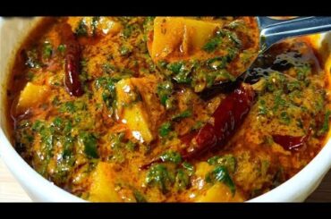 Simple Healthy Spinach Curry | Restaurant Style Palak Sabji Recipe