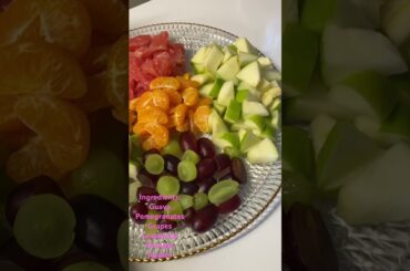 Deconstructed fruit salad Alhumdulillah. #fruits #pomogranate #healthy