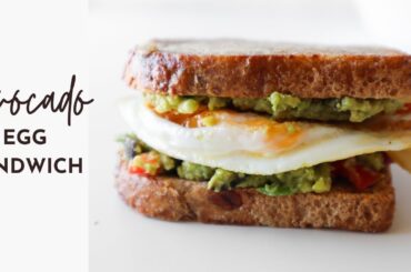 Avocado Egg Sandwich | Healthy Sandwich Recipe