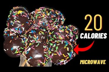 Delicious Low calorie dessert in just 2 minutes | how to make low calorie chocolate balls recipe