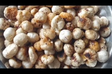 healthy makhana recipe#crispy $tasty snacks recipes#