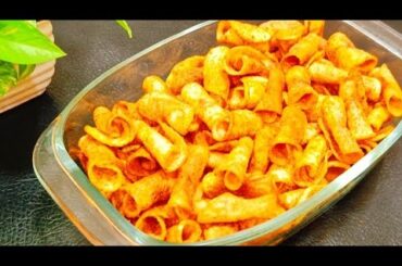 New Style Potato Roll Chips Recipe! It's So Delicious! Evening Time Snacks Recipe! Potato Recipes