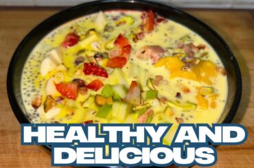 Healthy Breakfast Recipe | Breakfast Recipe For Weight Loss | Chia Seeds Pudding Recipe |