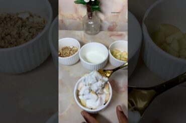 Let’s Make Yogurt Parfait for Dinner #youtubeshorts #yogurt #shorts #recipe #healthy #whatieatinaday