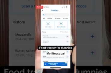 Food tracking for dummies #foodtracking #calories #macros #healthyfood