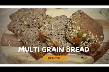 multi grain bread| home made without oven| healthy bread recipe #breadrecipe #viralvideos