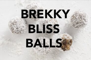 Weet-Bix bliss balls: a new healthy snack idea!