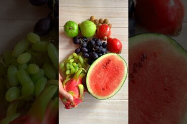 Healthy Fruit Salad #fruitcutting #fruitsalad #asmr #shorts