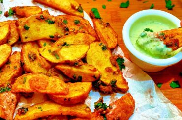 Easy Snacks To Make At Home| Crispy Peri Peri Potatoes wedges | Evening Snack Recipe |potato Snacks