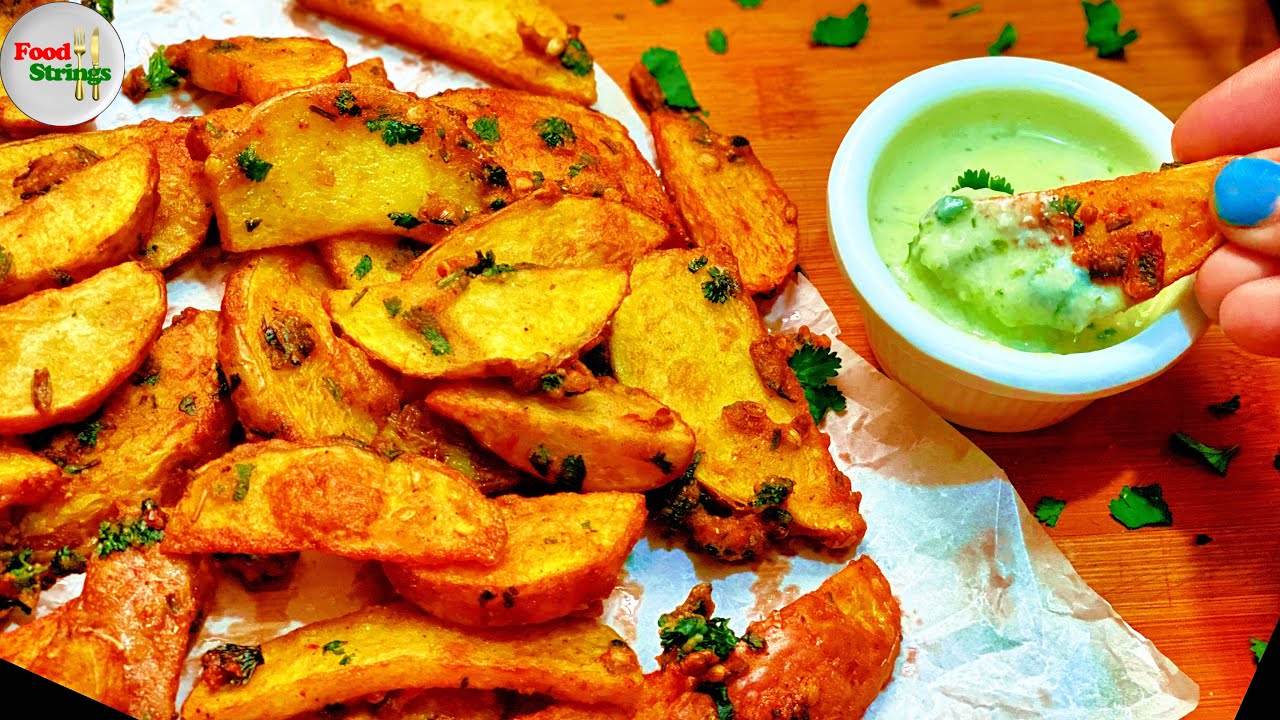 Easy Snacks To Make At Home| Crispy Peri Peri Potatoes wedges | Evening Snack Recipe |potato Snacks Easy Snacks To Make At Home| Crispy Peri Peri Potatoes wedges | Evening Snack Recipe |potato Snacks