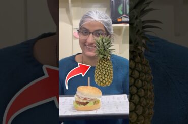 Pineapple wala burger bnaya aaj #tamannapraveenvlogs