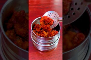 Today’s lunchbox recipe: Rasam with chicken 65 #shortsfeed #lunchideas #lunchbox #chicken