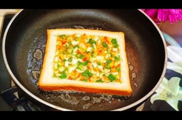 Healthy breakfast ideas for weight loss! Food Recipes Easy at home! Delicious Bread toast recipes