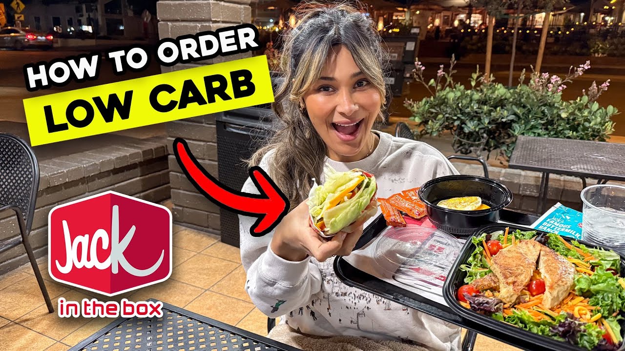 Top 3 Healthy Low Carb Options At Jack in the Box! Top 3 Healthy Low Carb Options At Jack in the Box!