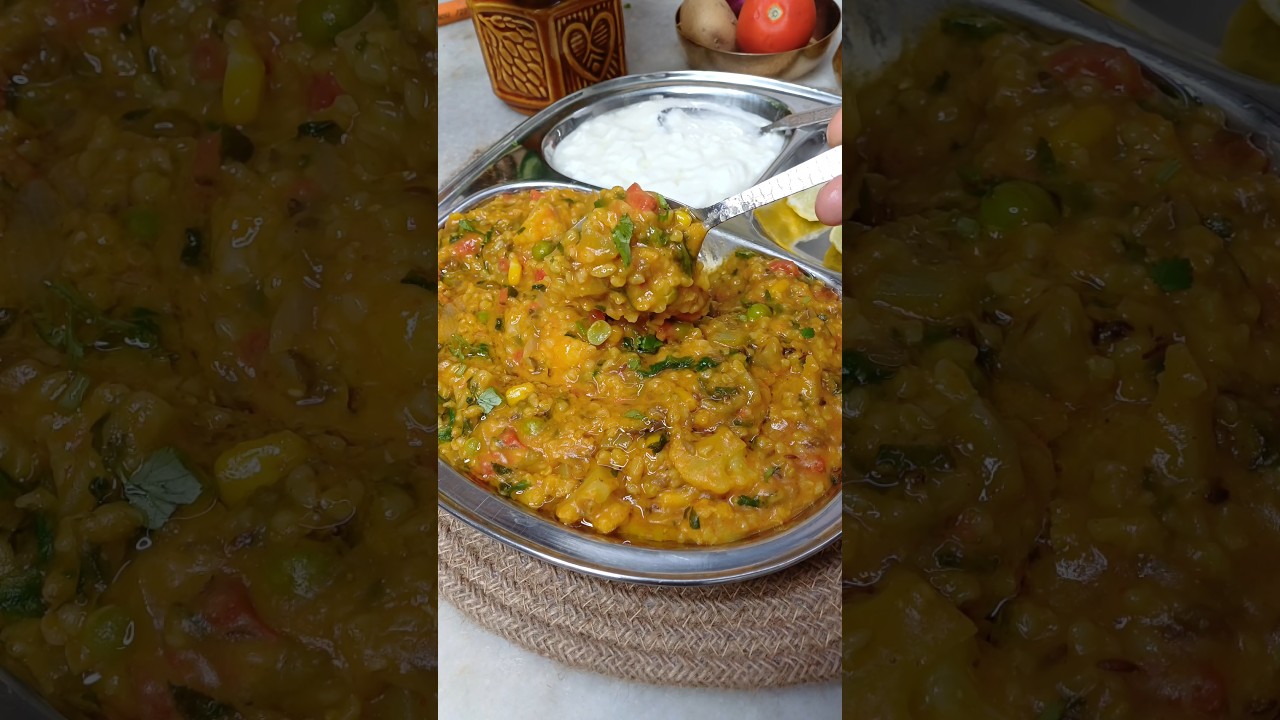 Healthy Dinner Recipe #khichdirecipe #daliarecipes #shorts Healthy Dinner Recipe #khichdirecipe #daliarecipes #shorts