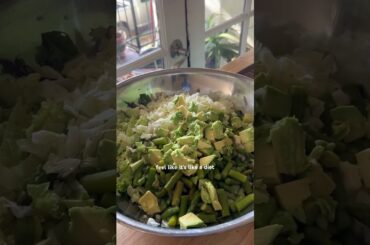 Brit’s Green Goddess | Gut-Healthy Salad Recipe #guthealth #saladrecipe #mealprep