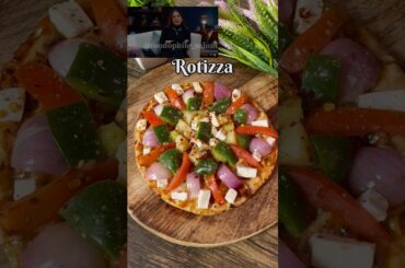 Viral Rotizza recipe #rotipizza #pizzarecipe #shortsvideo #neenagupta #healthypizza #healthyrecipes