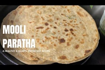 Mooli Paratha| Indian breakfast recipes| dinner ideas