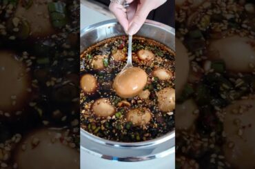 The Unbelievable Flavor of Korean Marinated Eggs #foodie #koreanfood #healthyfood #healthyrecipes