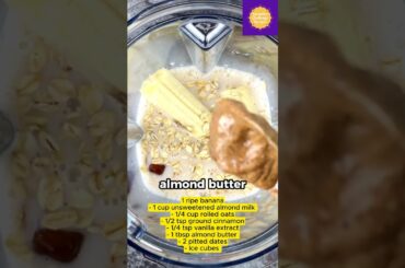 Low Calorie Breakfast Smoothie | Healthy Smoothie Recipe | Easy Smoothie Recipe