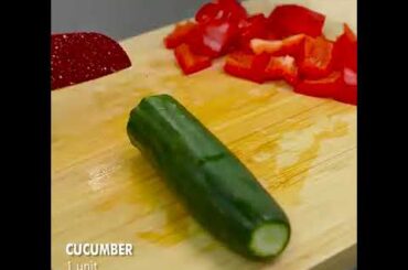 How to Make the Perfect Avocado Recipe with Cucumber | Healthy & Delicious Snack Idea!