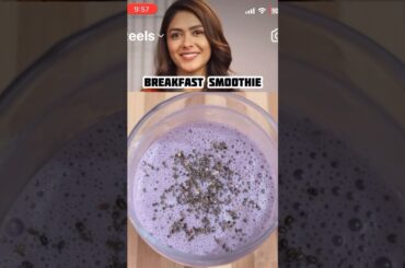 Mrunal Breakfast Recipe #oats #smoothie #highprotien #weigthloss #shorts #youtubeshorts