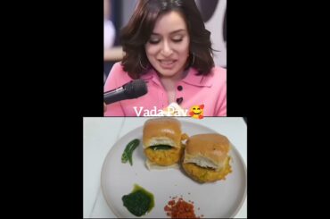 Shraddha Kapoor's Favourite Vada Pav Recipe #shorts #shraddhakapoor #vadapav
