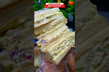 Creamy Egg Sandwich Spread with mayonnaise Recipe for breakfast | vegetarian recipe weight loss