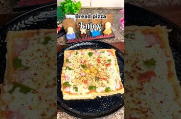 Bread Pizza Recipe #food #shortsfeed #shorts #trending