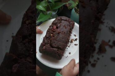 Ragi Chocolate Dry fruits bread #cake #bakingdelights #eggless #healthy