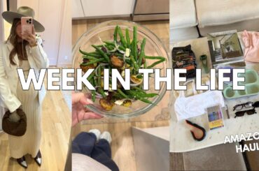 VLOG: Huge Amazon Haul! Healthy Recipes, Babymoon, Planning Outfits & Packing | Julia & Hunter