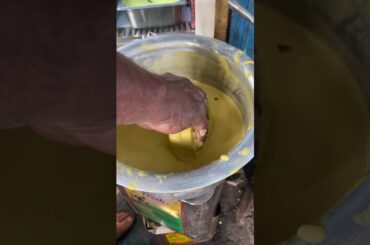 Eating Paneer Bread Pakora #shorts #food #streetfood #asmr #indianfood #recipe #foodie #foodblogger