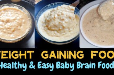 Weight Gain Baby Food Recipes For 1- 5 Years | Healthy food for 1 year old baby | Mum & Munchkin