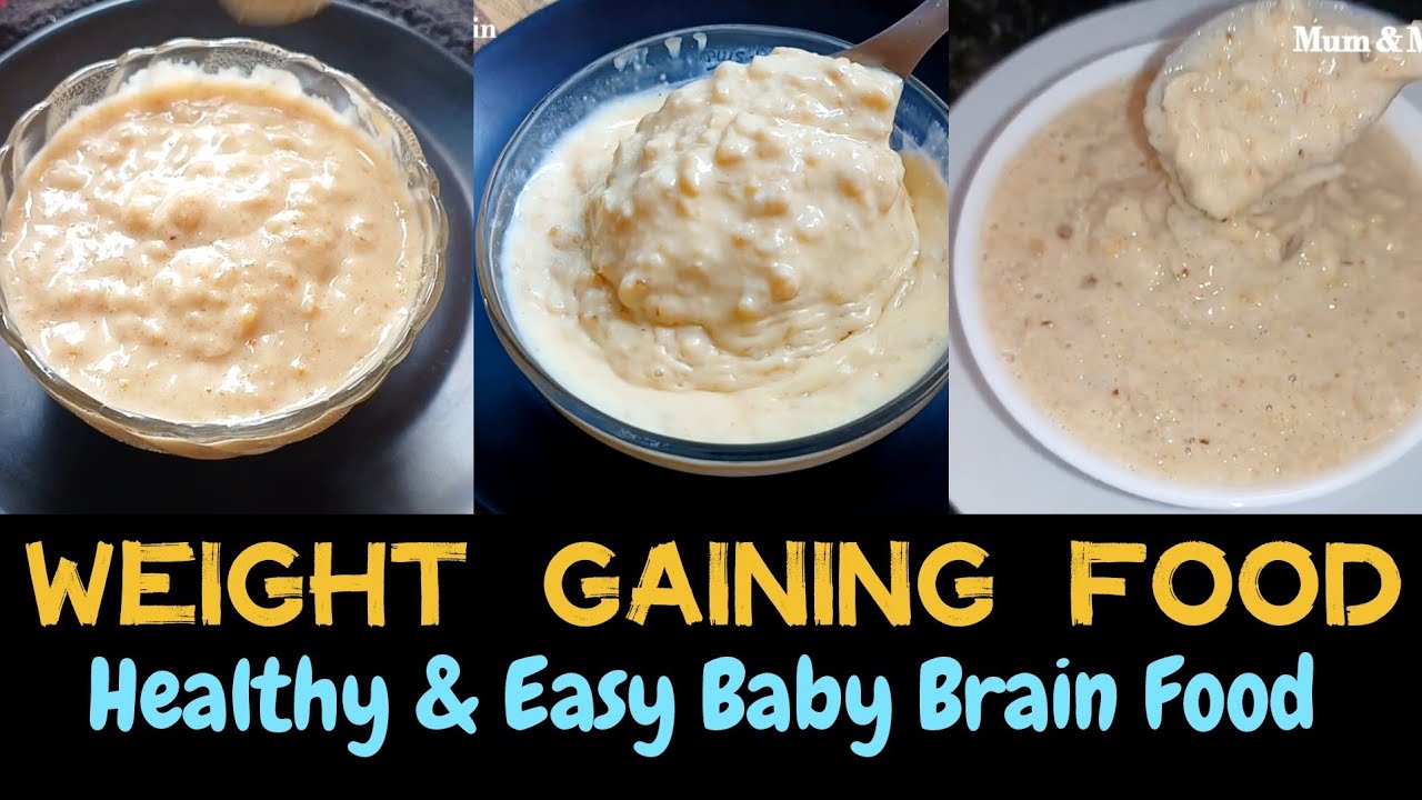 Weight Gain Baby Food Recipes For 1- 5 Years | Healthy food for 1 year old baby | Mum & Munchkin Weight Gain Baby Food Recipes For 1- 5 Years | Healthy food for 1 year old baby | Mum & Munchkin