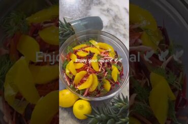 Weight loss Salad Recipe that is beneficial for your stomach and intestines.Salad Recipe #shorts