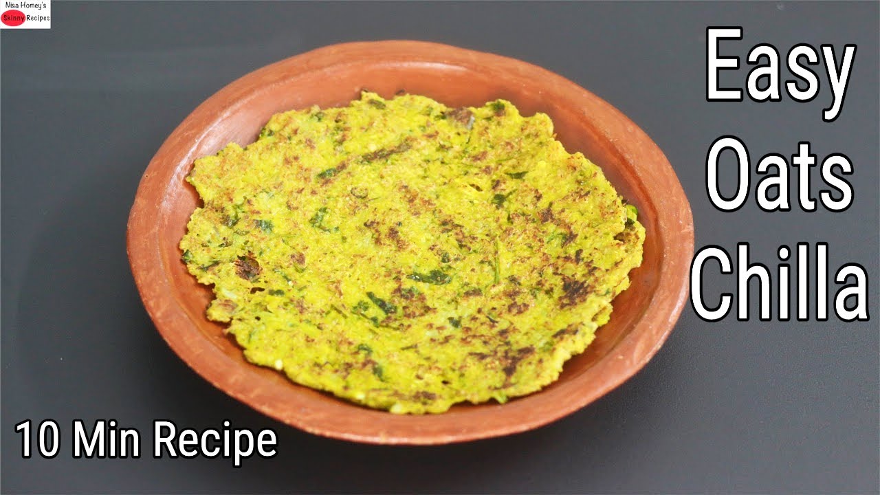 Oats Chilla Recipe – Thyroid /PCOS Weight Loss – Oats Recipes For Weight Loss | Skinny Recipes Oats Chilla Recipe - Thyroid /PCOS Weight Loss - Oats Recipes For Weight Loss | Skinny Recipes